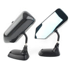 2X F1 Style Carbon Fiber Side Rearview Mirror Bracket Universal