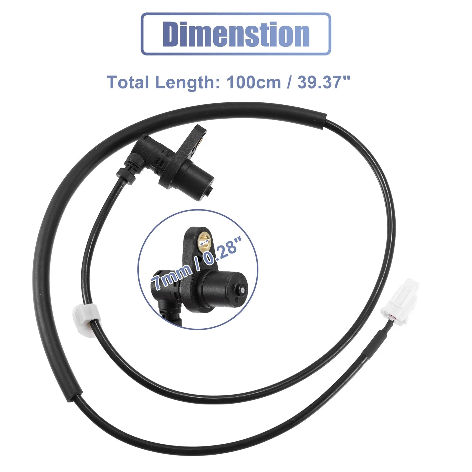 ABS Wheel Speed Sensor Front Right 89542-52010 for Toyota Yaris (1999–2005)