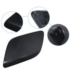 Front Left Headlight Washer Nozzle Cover for Audi (Gloss Black)