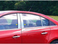 4pc. Luxury FX Chrome Pillar Post Trim for 2011-2015 Chevy Cruze