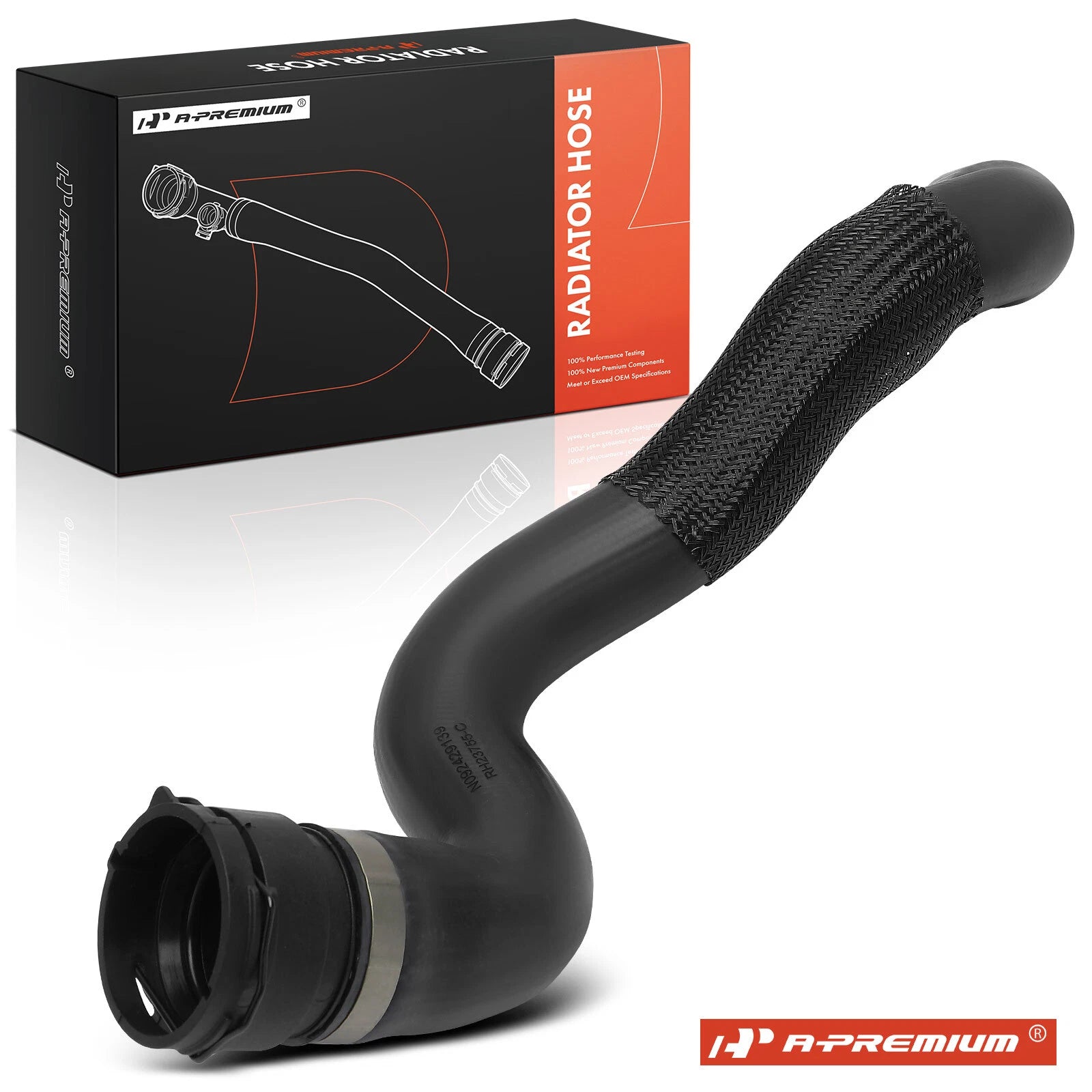 Lower Radiator Coolant Hose for Mercedes C215 W220 S430 S500 S55 AMG (2000–2006)