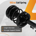 2 Front Struts & Coil Spring for Nissan Murano (2003–2007)