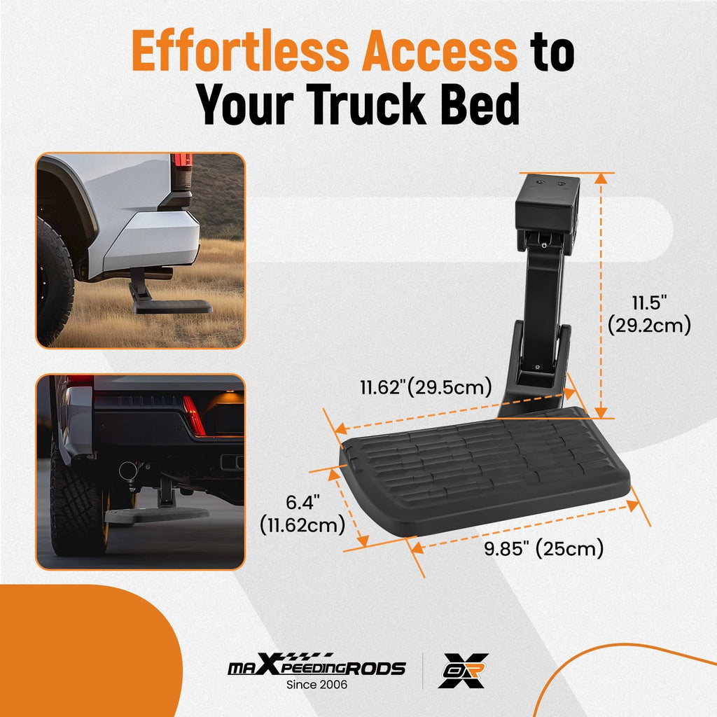 Rear Bumper Side Bed Step for Ford F-150 (2021-2023)