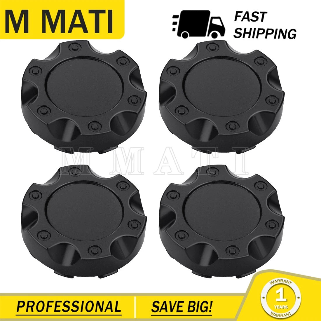 Set of 4 Rim Caps for Polaris RZR XP 1000 (2017–2022) 1522853-655