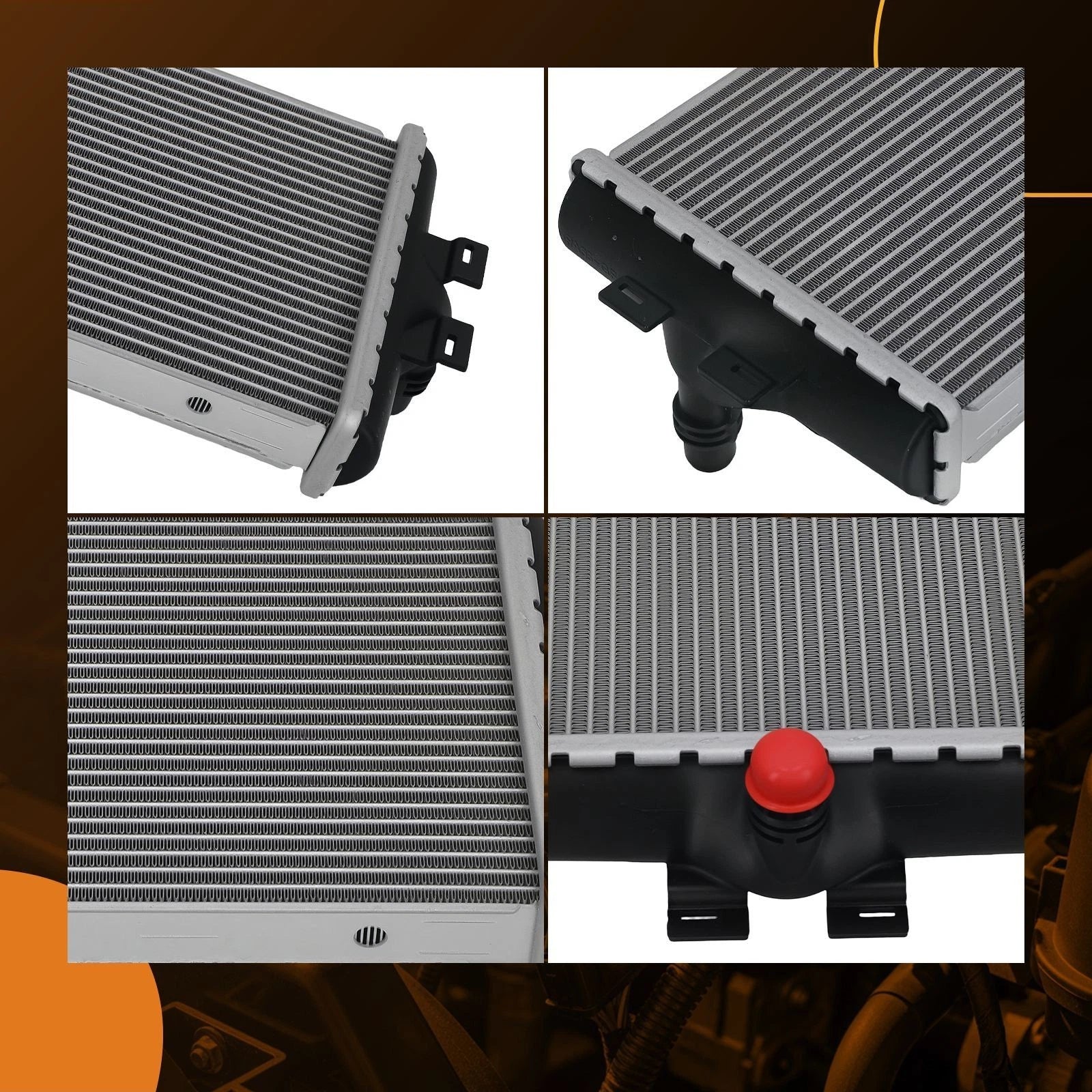 Aluminum Radiator for BMW 328i 330e 335i 340i F30 (2012–2018)