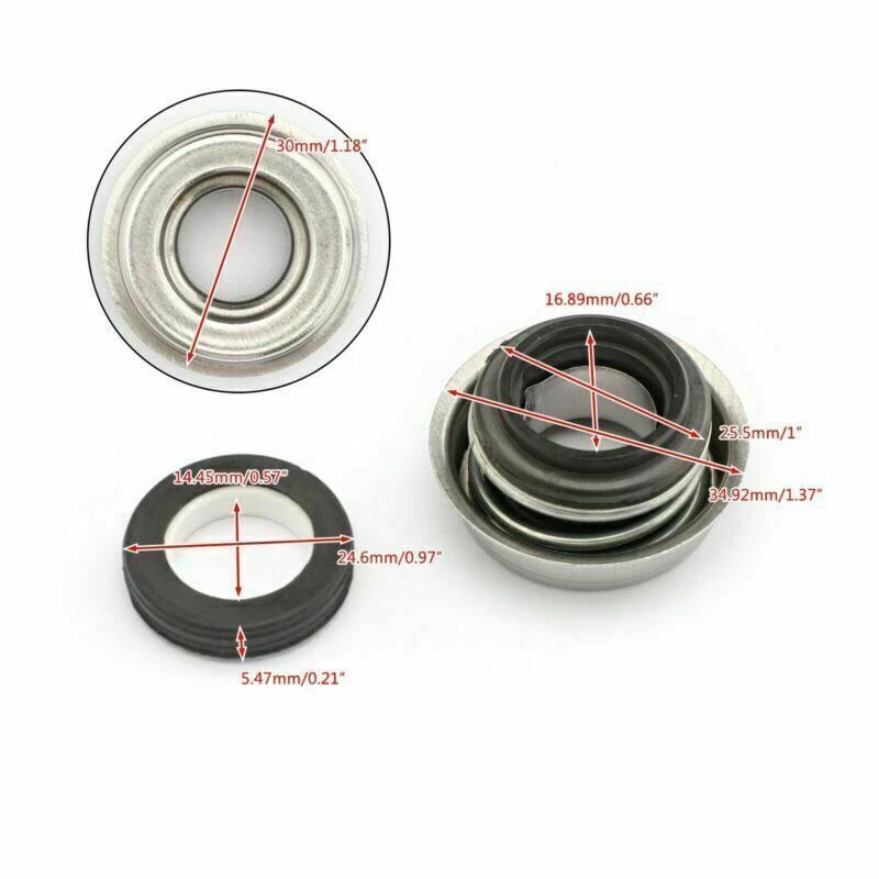 Water Pump Seal for Kawasaki KVF750 Brute Force 750 4x4 (2005–2012)