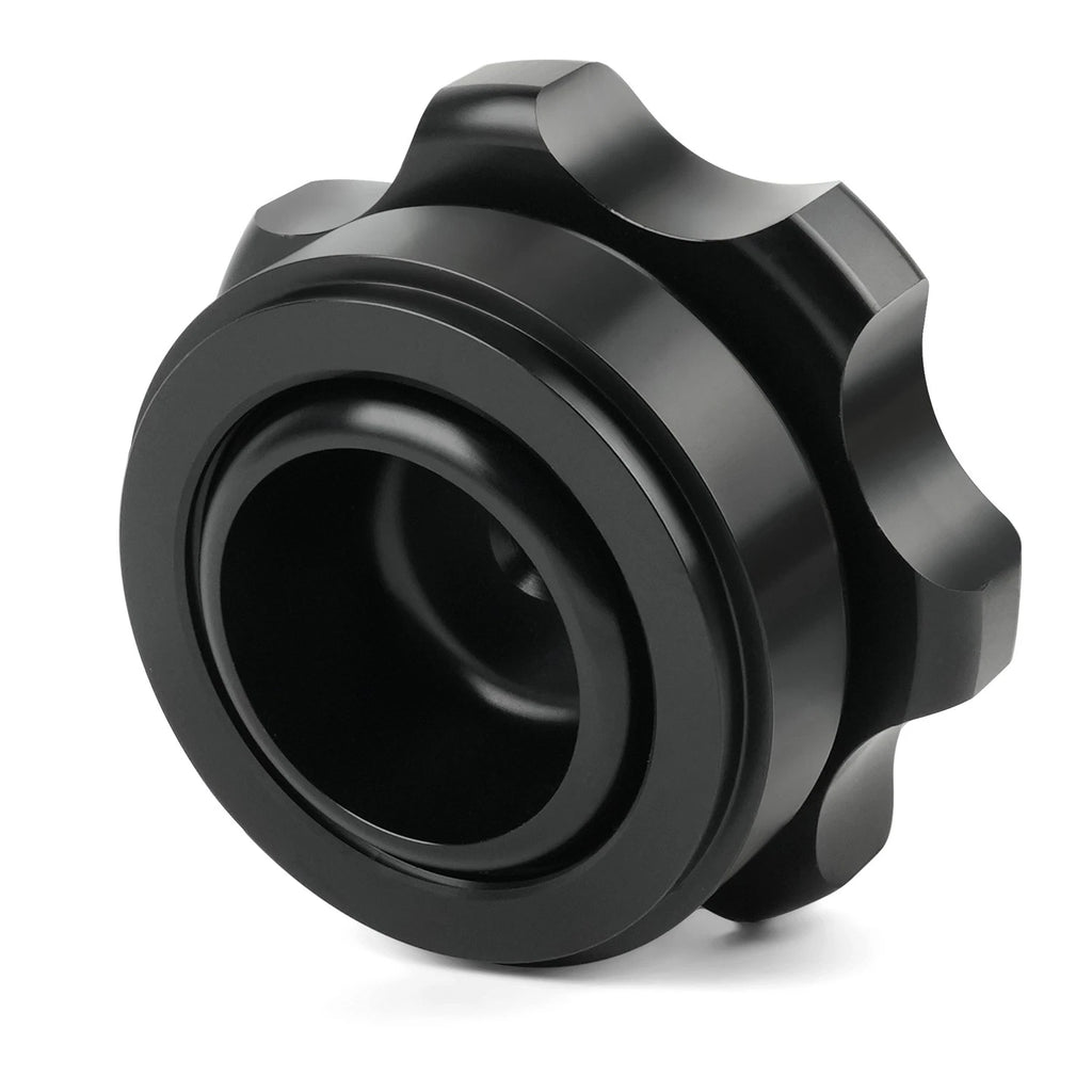 Black Fill Plug Cap & Aluminum Bung Kit for (1-3/8" Opening)