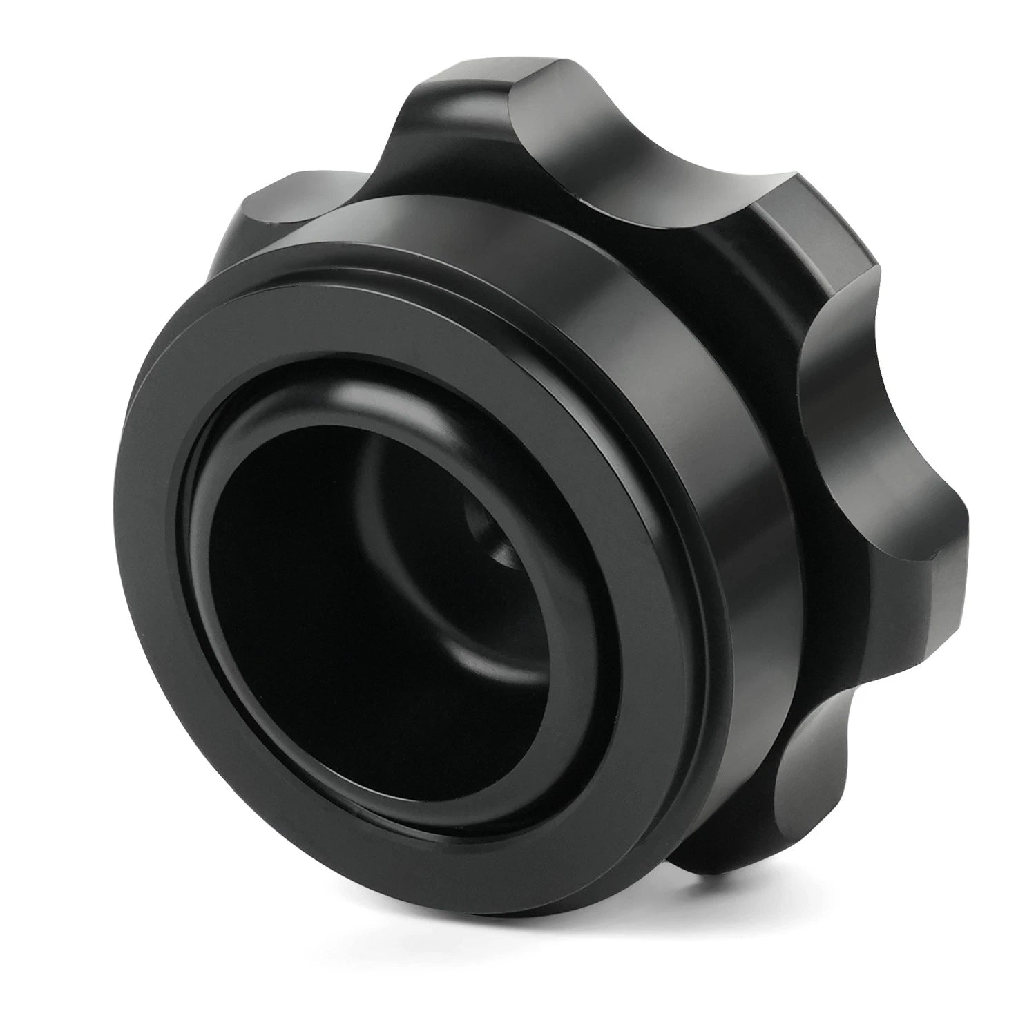 Black Fill Plug Cap & Aluminum Bung Kit for (1-3/8" Opening)