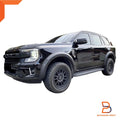 Matte Black Fender Flares for Ford Everest UB U704 (2022-2024)
