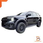 Matte Black Fender Flares for Ford Everest UB U704 (2022-2024)
