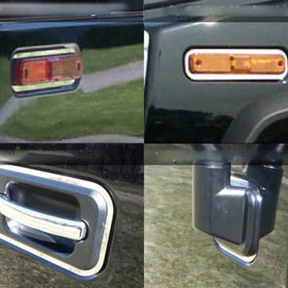 Luxury FX Chrome Trim Package for Hummer H2 (2003–2009)