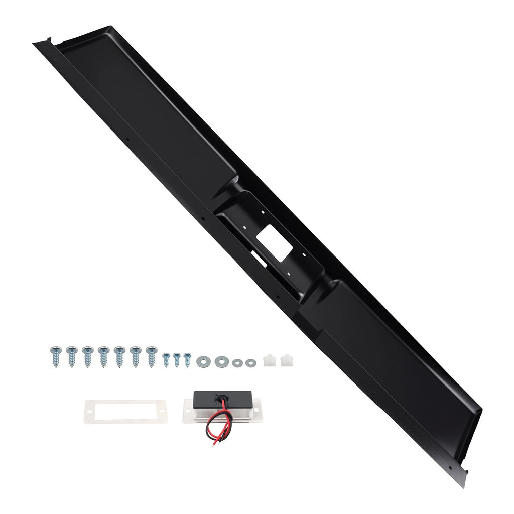 Black Steel Rear Roll Pan for Ram 1500 (2002–2008)