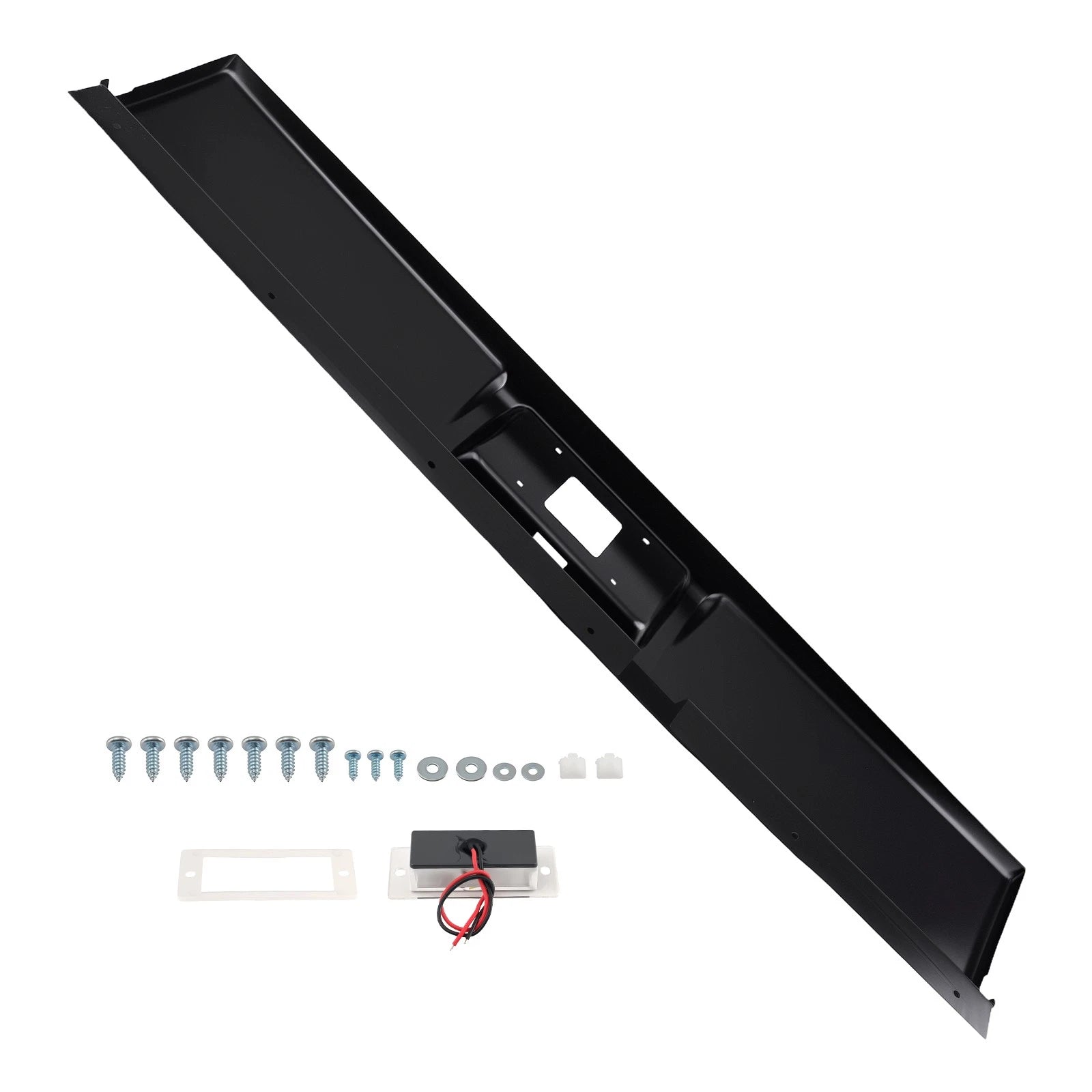 Black Steel Rear Roll Pan for Ram 1500 (2002–2008)