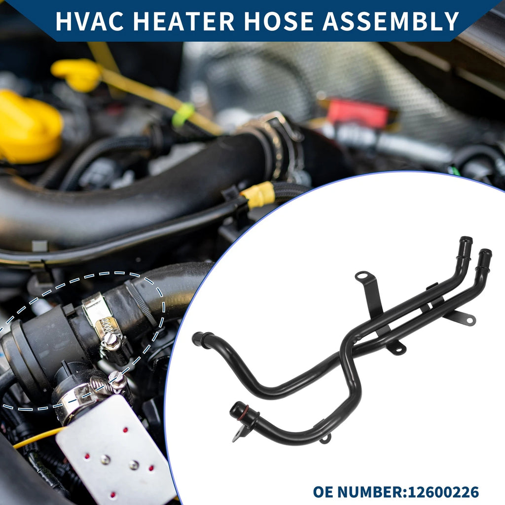 HVAC Heater Hose Assembly for Chevrolet Malibu (2006–2010) No. 12600226