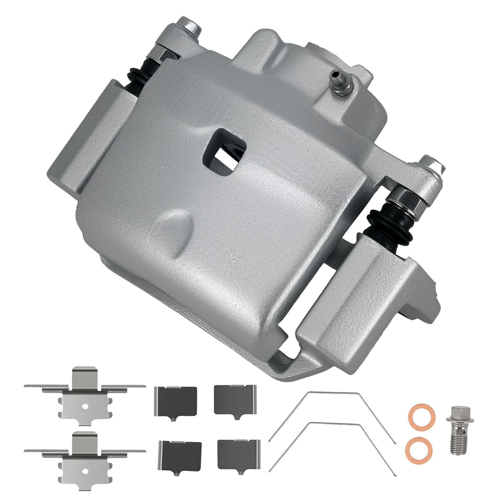 Front Left Disc Brake Caliper w/Bracket for Lincoln MKZ Zephyr (2006–2012)
