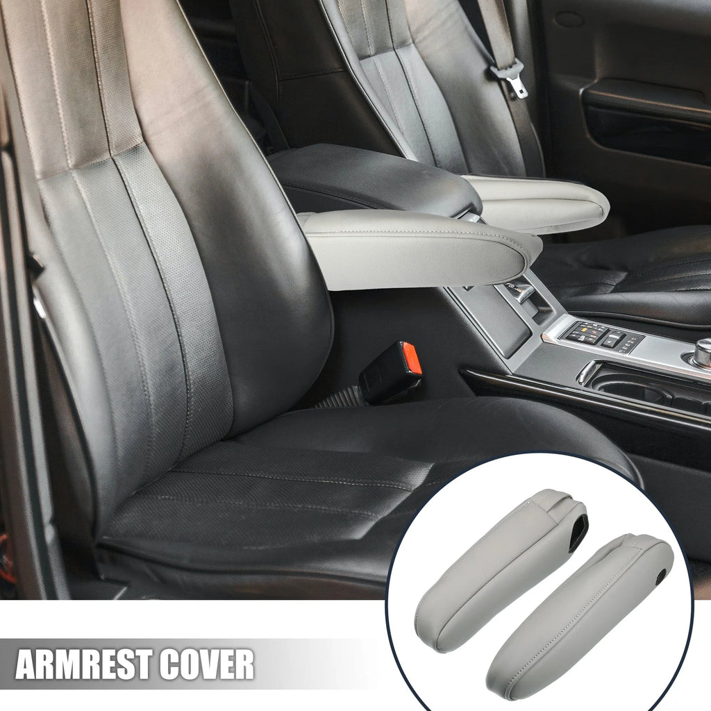 1 Pair Front Seat Armrest Cover Handle for Lexus RX300 RX330 (2003–2009) Gray