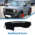 Dashboard Cover Mat for Toyota Land Cruiser Prado J120 (2003–2009) Black Blue