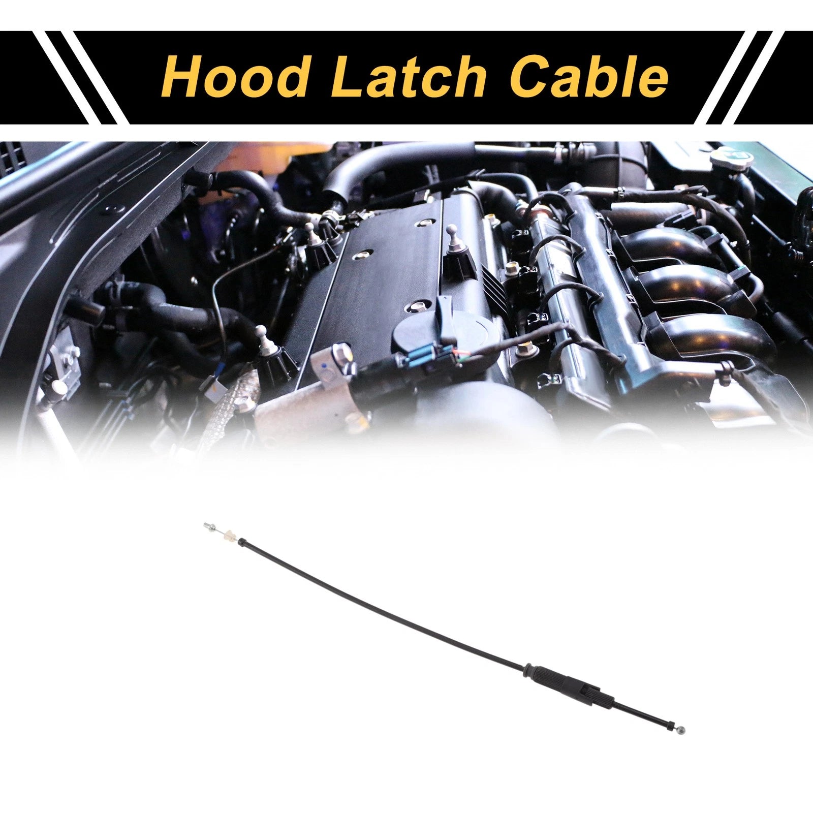 Hood Release Cable No. 4E0823531A for Audi A8 S8 D3 (2003–2010)