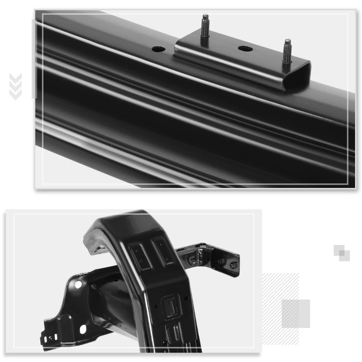 Front Bumper Reinforcement Impact Absorber Bar for Ford Edge (2015–2018)
