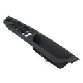 Black ABS Inner Door Handle Trim Cover for BMW X5 X6 (2007-2013)