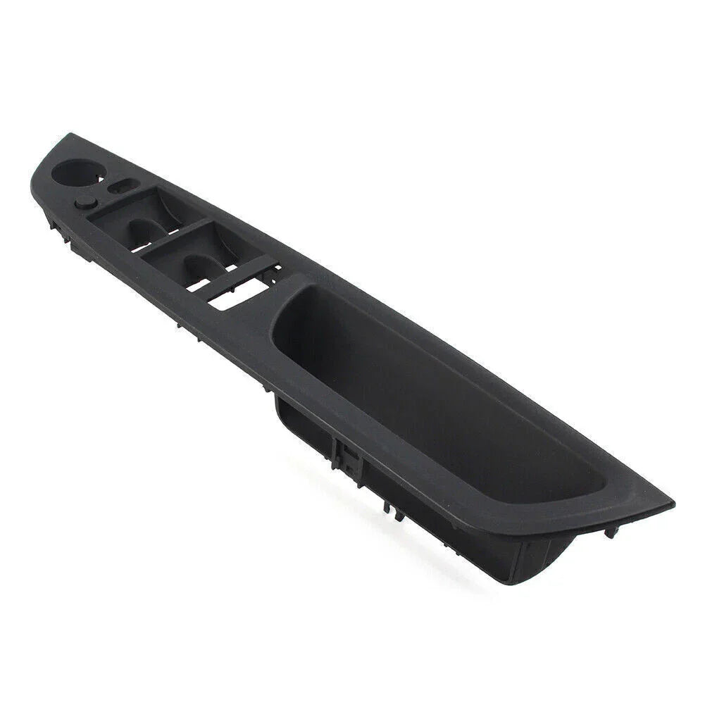 Black ABS Inner Door Handle Trim Cover for BMW X5 X6 (2007-2013)