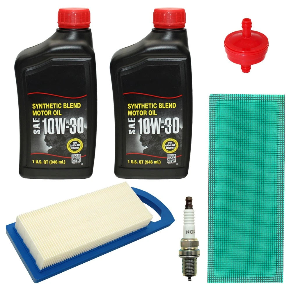 Filter Set w/ Spark Plugs and Oil for Scotts (Replaces AM107314)