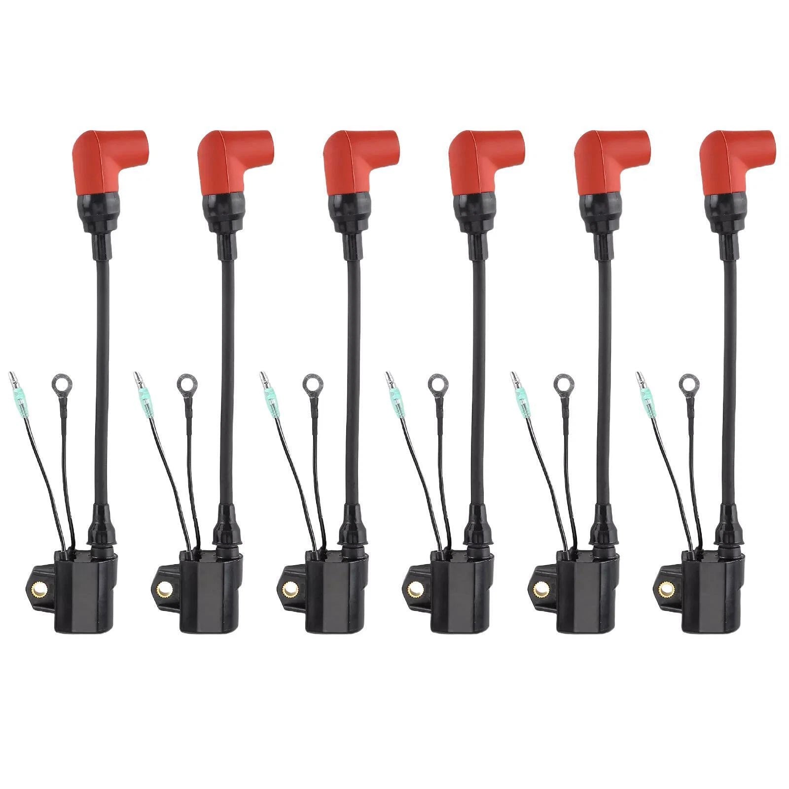 6X Ignition Coil Assembly for Yamaha Marine (6R3-85570-00-00)