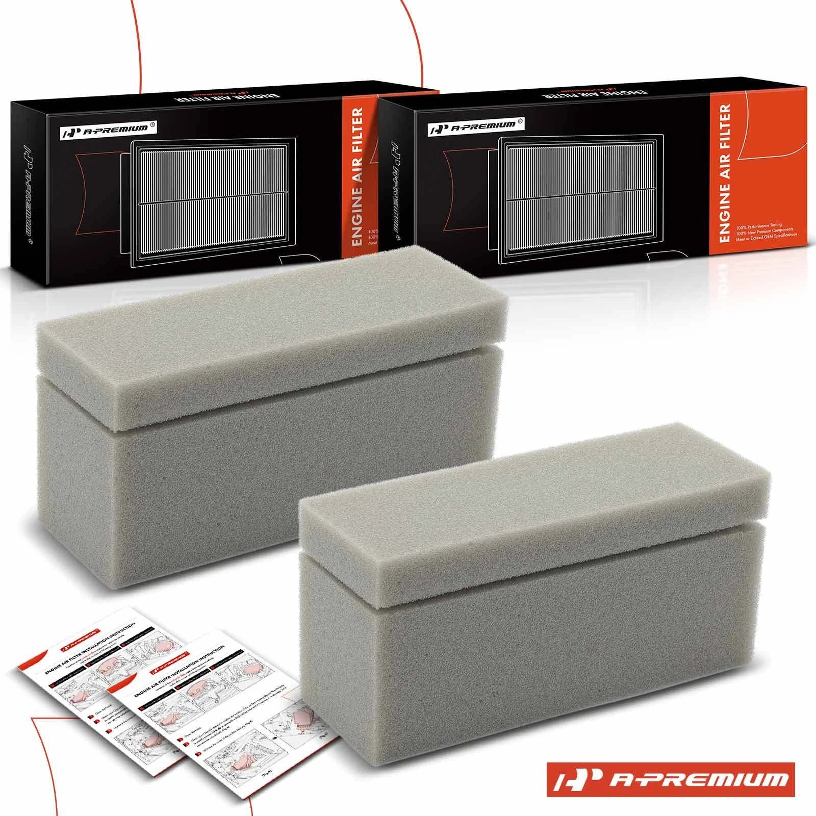 2X Engine Air Filter for Ford Transit-150, Transit-250 (2015–2019)