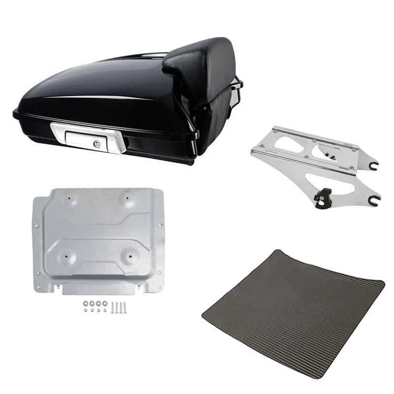 Razor Trunk Backrest Pad Mount Rack for Harley Electra Road Glide (2014–2026)