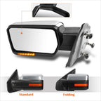 F-Shape LED DRL Headlights for GMC C/K Pickup Suburban Yukon (1994–2000)