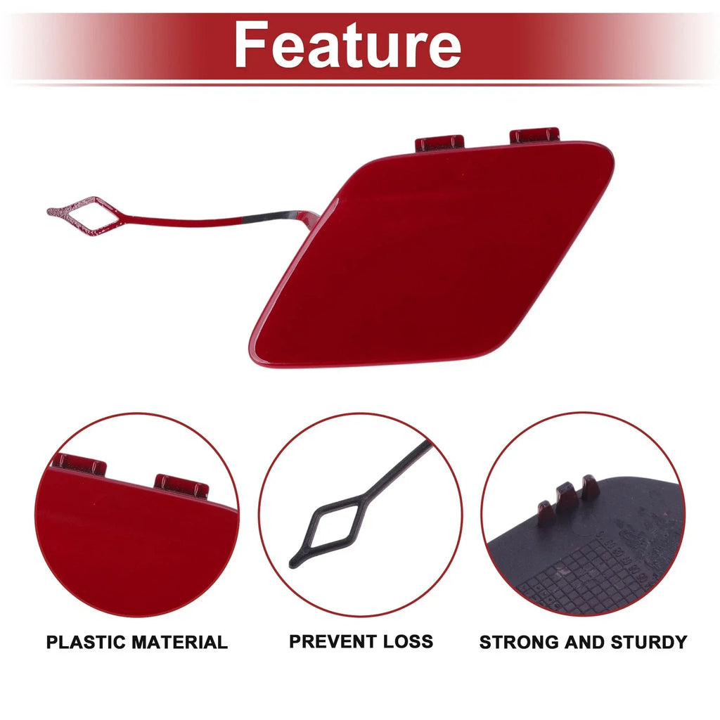 Tow Hook Cover for BMW 428i (2014 - 2016) Red