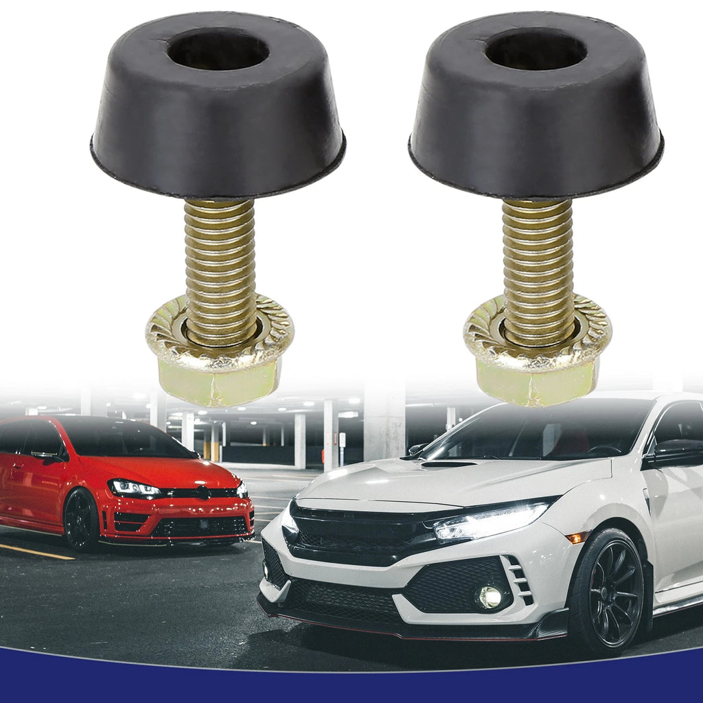 2X Bonnet Stop Adjuster Bumper Bolt Stopper for Nissan Patrol GQ Y60