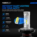 2X 9006 LED Headlights Kit for NOVSIGHT (6500K, 60W, 13000LM)