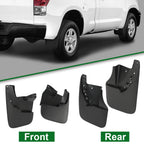 Set of 4 Mud Flaps for Toyota Tundra (2007–2013)
