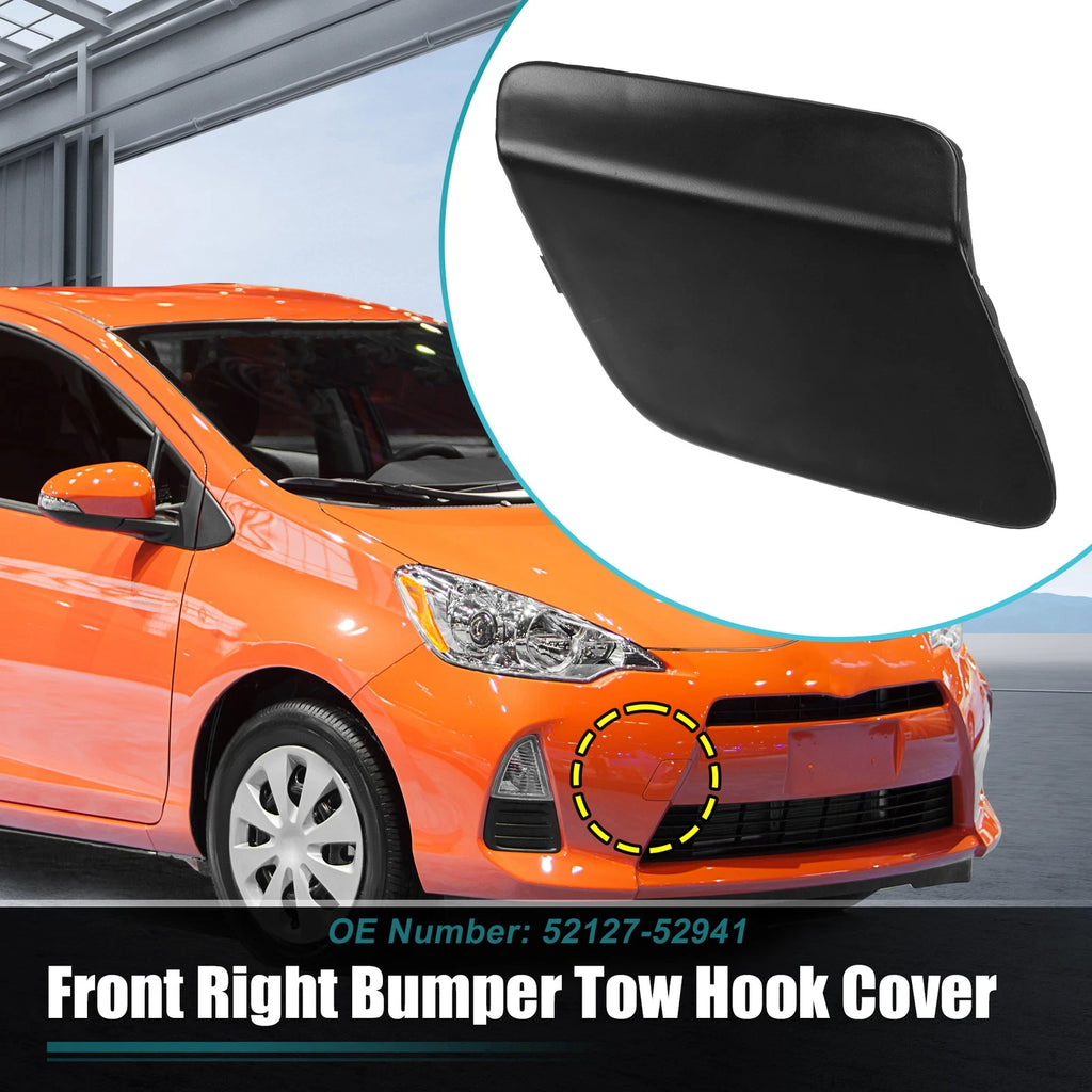 Tow Hook Cover for Toyota Prius C (2012–2014) - Unpainted