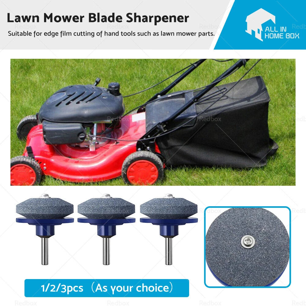 Lawn Mower Blade Sharpener for Rotary Mowers (Universal Fit)