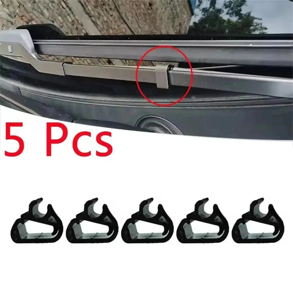 Set of 5 Wiper Arm Spray Hose Buckle Clips for Peugeot 3008 P84 5008 408X