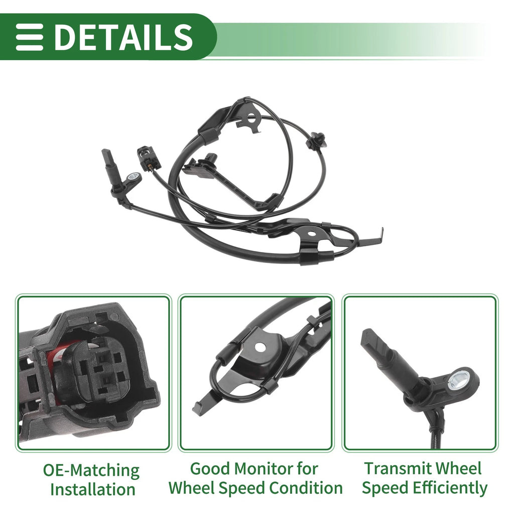 ABS Wheel Speed Sensor No. 89543470/T8954347 for Toyota Rav4 (2019–2021)