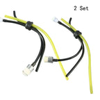 Set of 2 Fuel Gas Tank Grommet Filter Vent Line for ECHO SRM (V13700003, 13211546730)