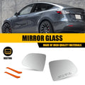 Driver Passenger Side Mirror Glass for Tesla Model Y (2020–2025)