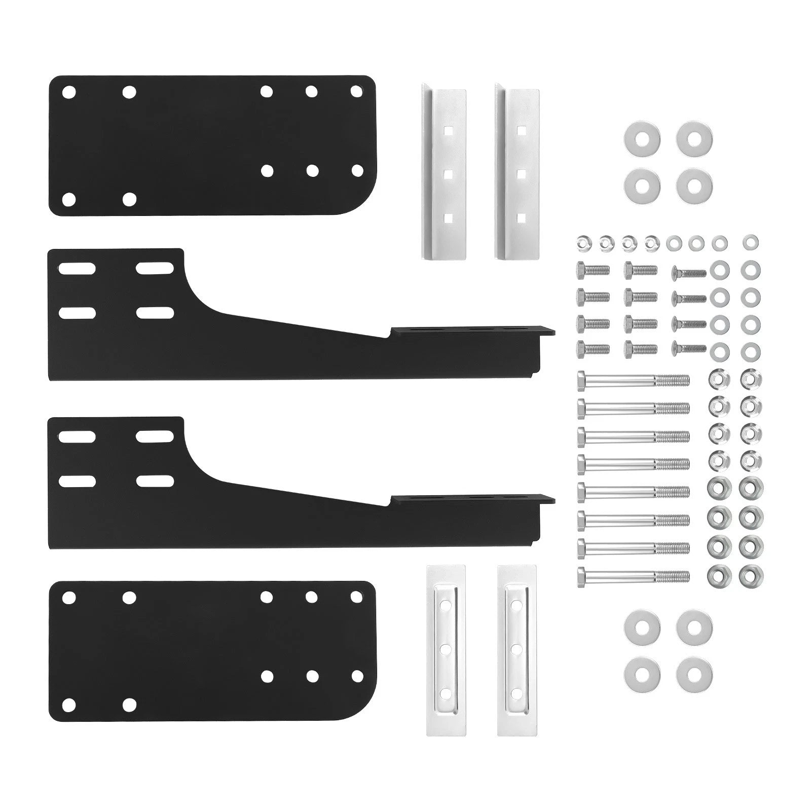 Rear Step Running Board Brackets Kit for Mercedes-Benz Sprinter 1500 2500 (2007–Present)