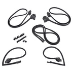Set of 5 Weatherstrip Seals for Chevrolet Camaro Pontiac Firebird (1970–1981)