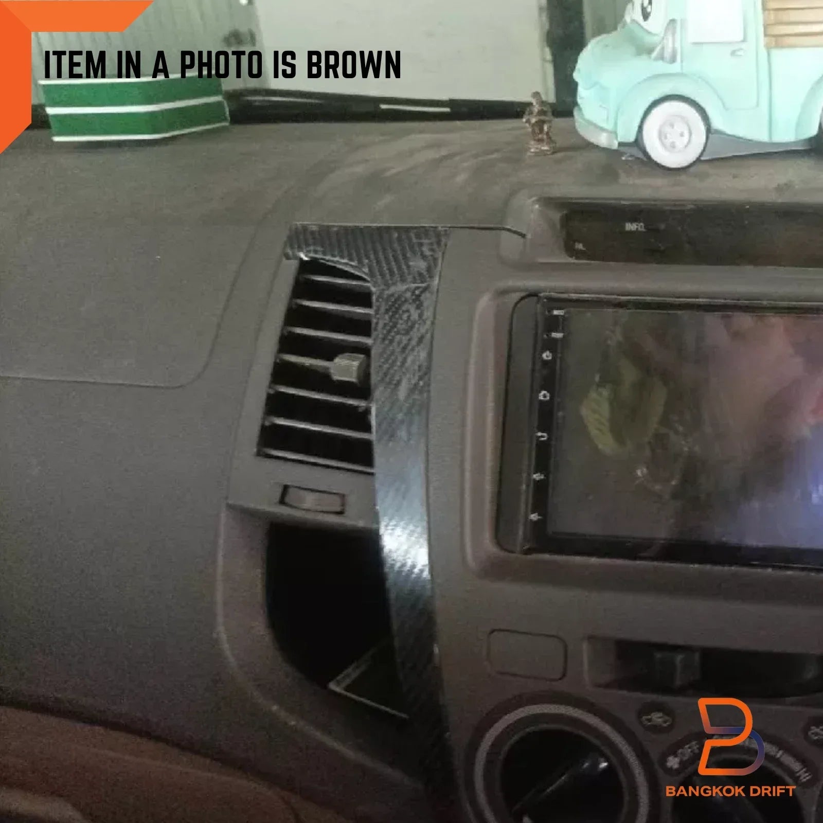 Black Left Center Air Vent Grille for Toyota Hilux Vigo (2005-2014)