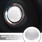Push Button Cover Cap for Audi A4L A6L Q5 A5 A7 (2010–2023) Silver Tone