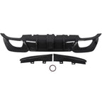 Rear Diffuser with LED for BMW 3 Series G20 (2019–2022) Carbon Fiber Style