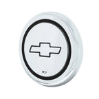 Horn Button Cap Chrome Bowtie Logo Replacement for 1967–1968 Chevy Pickup