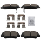 Rear Ceramic Brake Pads Set for Hyundai Elantra (2011–2016) & Veloster (2012–2016)