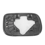 Left Side Heated White Mirror Glass for Honda Civic (2001–2005)
