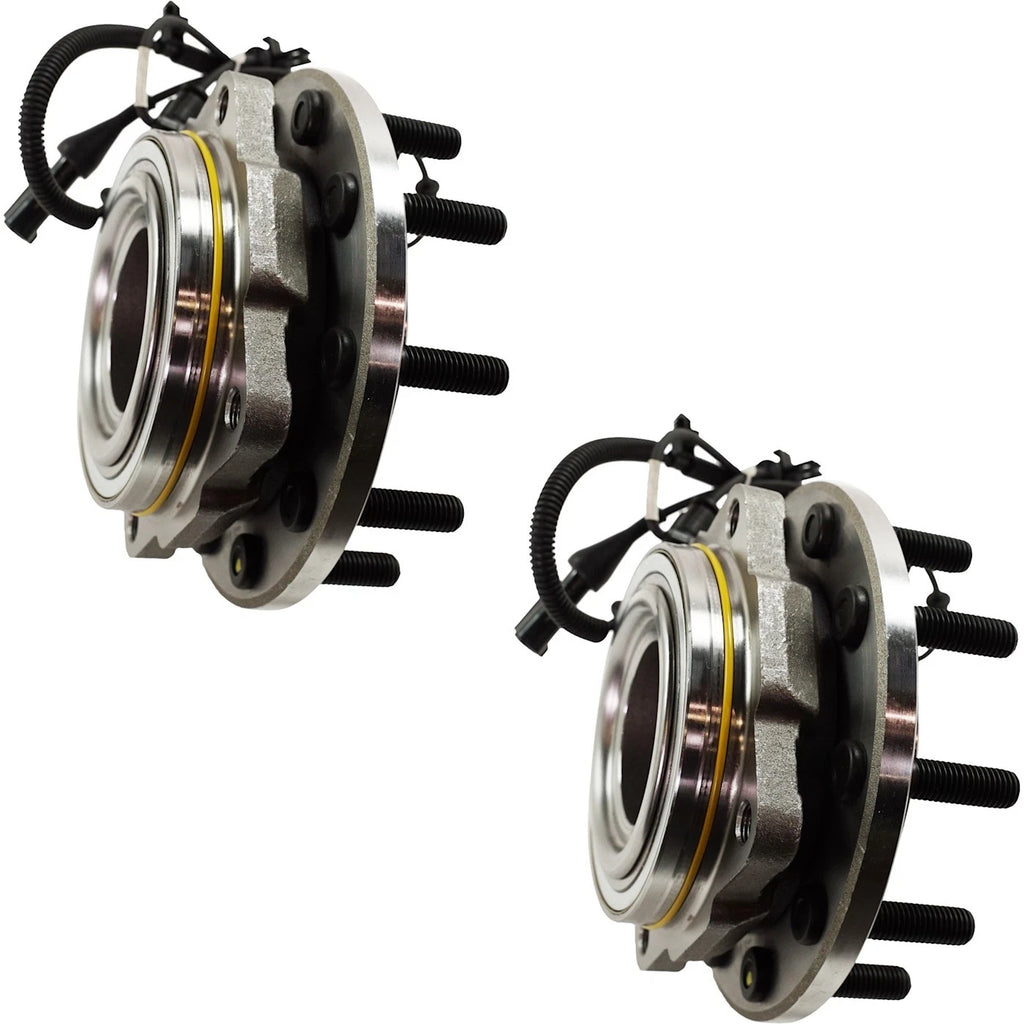 Set of 2 Wheel Hubs for Ford F-450 Super Duty (2005–2010) Front 10 Lug
