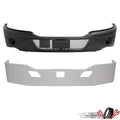 Front Complete Bumper Assembly for Kenworth T680 (2011–2022) Black/Chrome